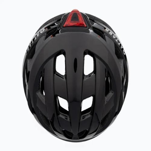 Kask rowerowy ATTABO Bonkers z lampką LED czarny