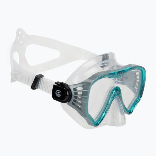 Zestaw do snorkelingu AQUASTIC Jetty maska + fajka niebieski