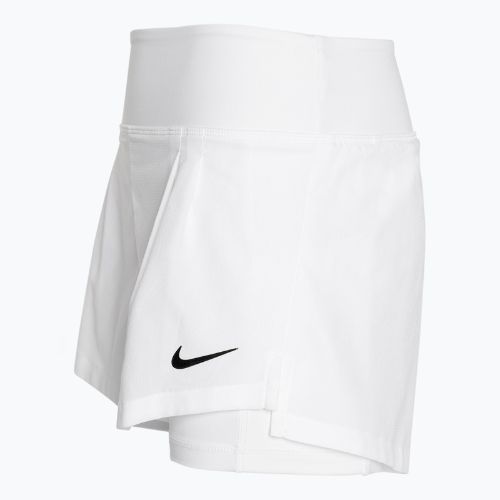 Spodenki tenisowe damskie Nike Court Dri-Fit Advantage white/white/black
