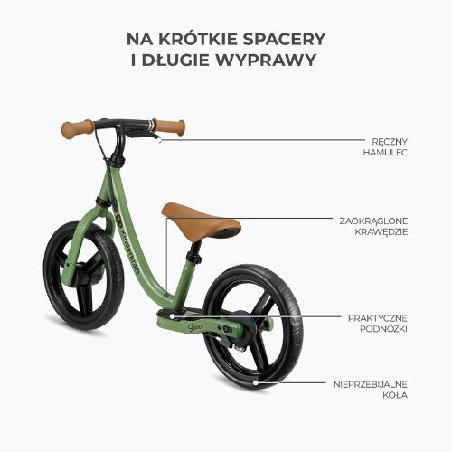 Rowerek biegowy Kinderkraft Space green