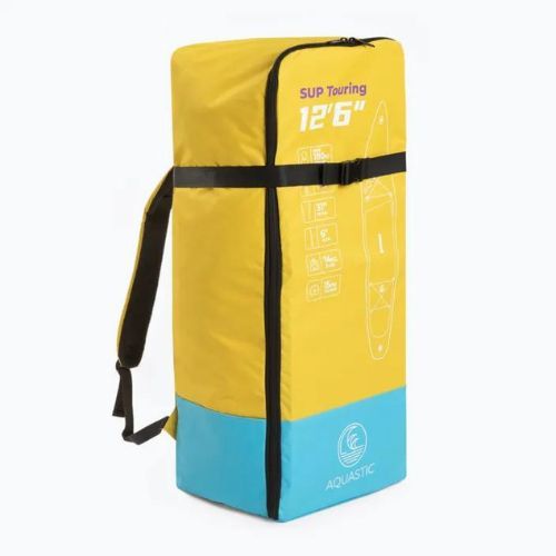 Plecak na deskę SUP AQUASTIC Touring 12'6" żółty