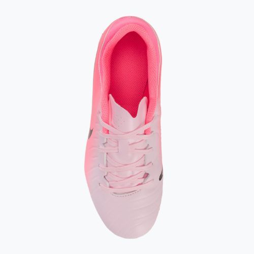 Buty piłkarskie dziecięce Nike Tiempo Emerald Legend 10 Academy FG/MG pink foam/black