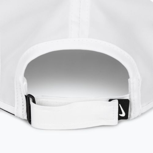 Czapka z daszkiem Nike Dri-Fit Club Cap Unstructured Featherlight white/black