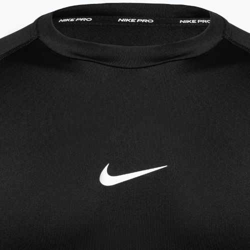Longsleeve treningowy męski Nike Pro Dri-Fit Tight Fitness black/white