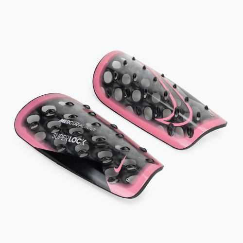 Ochraniacze na golenie Nike Mercurial FlyLite SuperLock sunset pulse/black