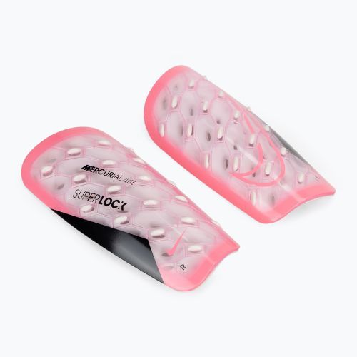 Ochraniacze na golenie Nike Mercurial Lite SuperLock sunset pulse/black