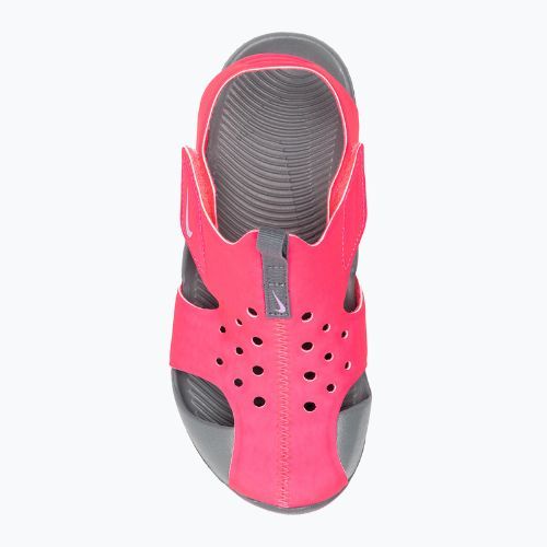 Sandały dziecięce Nike Sunray Protect 2 hyper pink/smoke grey/fuchsia glow