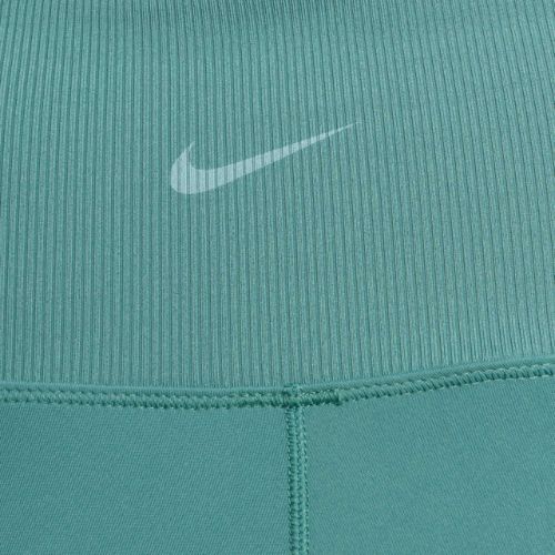 Spodenki damskie Nike One Rib High-Waisted 5" Biker bicoastal/white