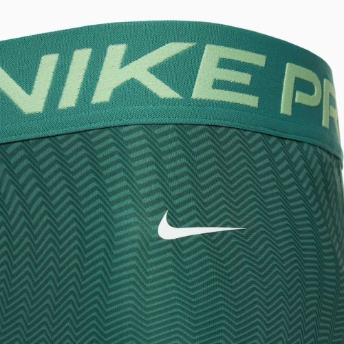 Spodenki treningowe damskie Nike Pro Dri-Fit Mid-Rise 3" Printed bicoastal/white