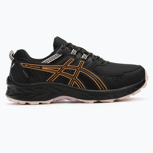Buty do biegania damskie ASICS Gel-Venture 9 Waterproof black/stadium orange