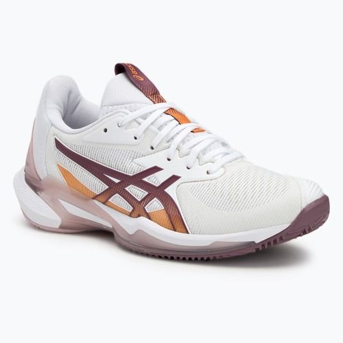 Buty do tenisa damskie ASICS Solution Speed FF 3 Clay W white/dusty mauve