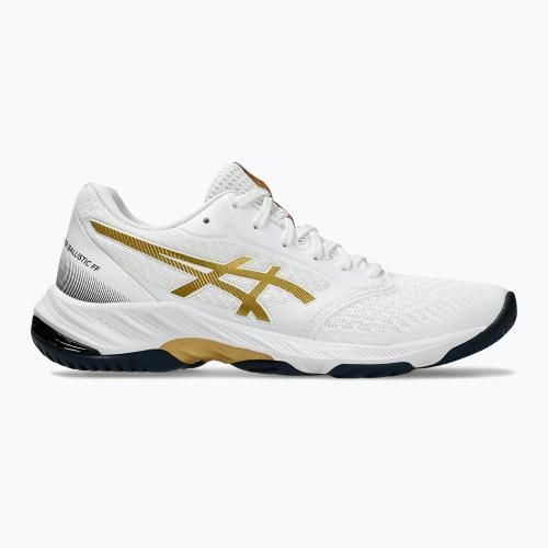 Buty damskie ASICS Netburner Ballistic FF 3 white/ pure gold