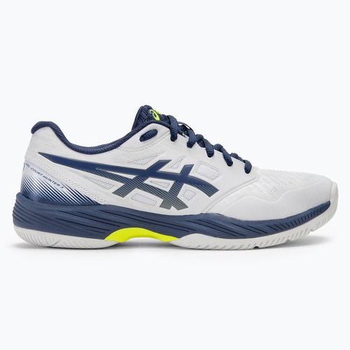 Buty do squasha męskie ASICS Gel-Court Hunter 3 white/blue expanse
