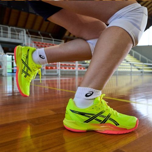 Buty damskie ASICS Powerbreak FF Paris safety yellow/black