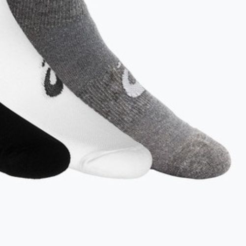 Skarpety ASICS Quarter 3 pary black/grey/white