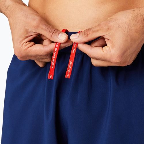 Spodenki do biegania męskie ASICS Road 2-N-1 5IN blue expense/birch