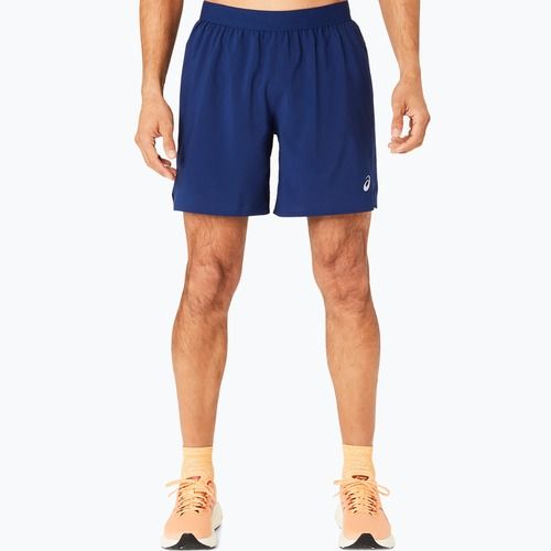 Spodenki do biegania męskie ASICS Road 2-N-1 7IN blue expanse/midnight