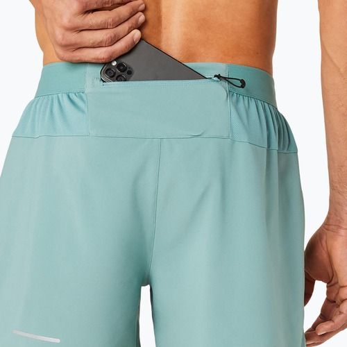 Spodenki do biegania męskie ASICS Road 5IN celadon