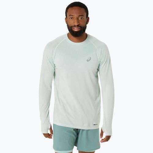 Longsleeve do biegania męski ASICS Seamless light celadon/birch
