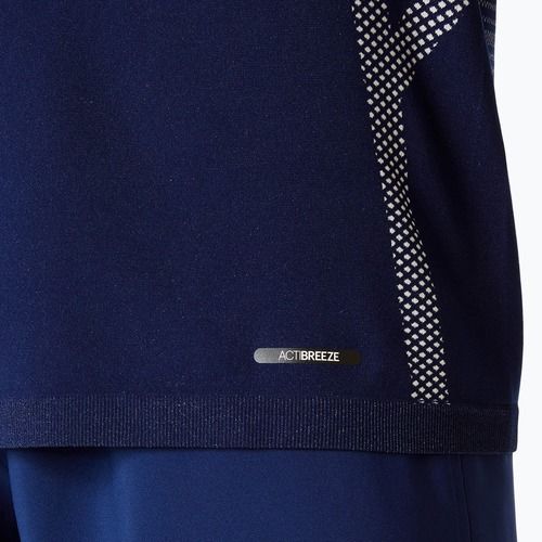 Koszulka do biegania męska ASICS Seamless birch/blue expanse