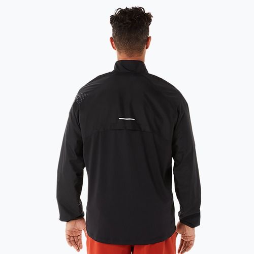 Kurtka do biegania męska ASICS Icon performance black/stadium orange