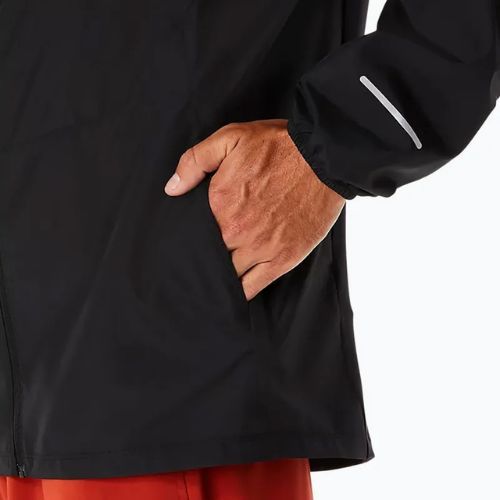 Kurtka do biegania męska ASICS Icon performance black/stadium orange
