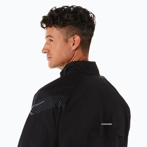 Kurtka do biegania męska ASICS Icon performance black/stadium orange