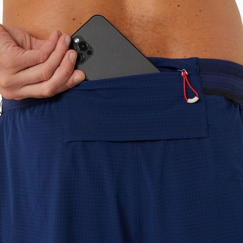 Spodenki do biegania męskie ASICS Metarun 5IN blue expanse