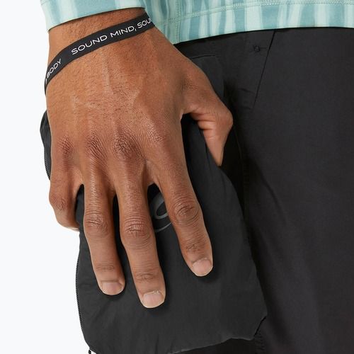 Kurtka do biegania męska ASICS Road Packable performance black