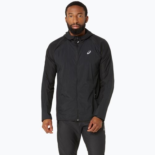 Kurtka do biegania męska ASICS Road Packable performance black