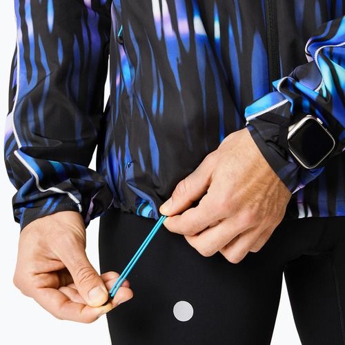 Kurtka do biegania męska ASICS Road Lite-Show Packable blue expanse