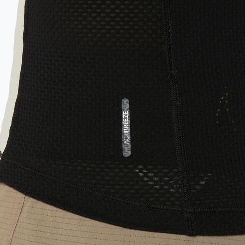 Koszulka do biegania damska ASICS Fuijtrail Top oatmeal/performance black