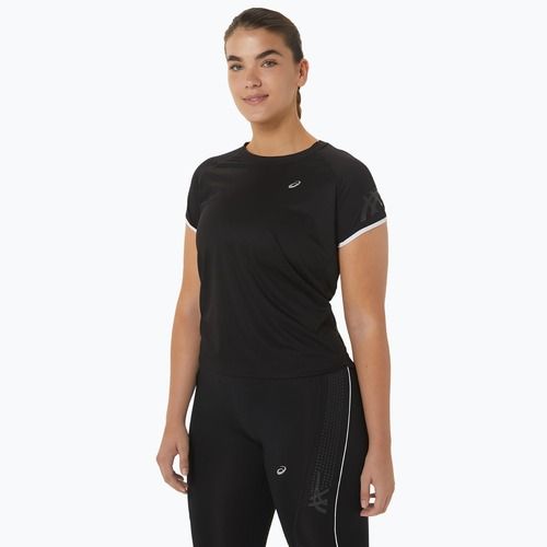 Koszulka do biegania damska ASICS Icon Top preformance black