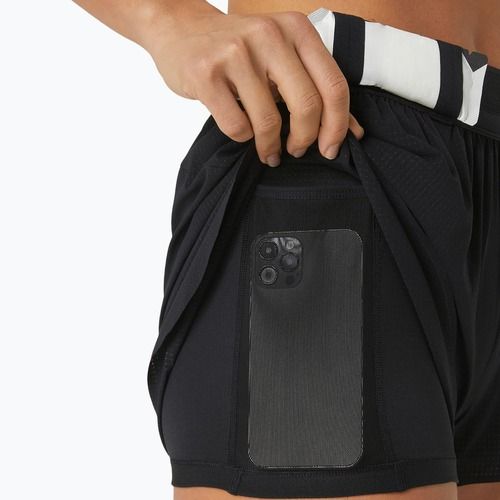 Spodenki do biegania damskie ASICS Metarun Split 2025 performance black