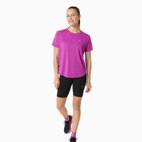 Koszulka do biegania damska ASICS Road Top bold magenta