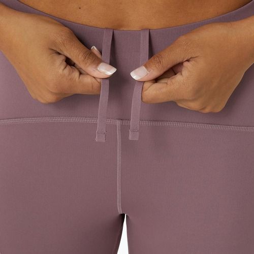 Legginsy do biegania damskie ASICS High Waist Capri dusty mauve