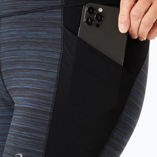 Legginsy do biegania damskie ASICS Nagino Run rich navy heather