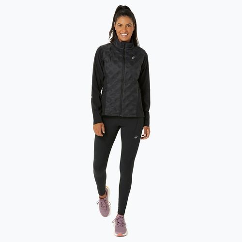 Kurtka do biegania damska ASICS Road Winter performance black