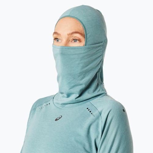Bluza do biegania damska ASICS Metarun Winter LS Hoodie celadon