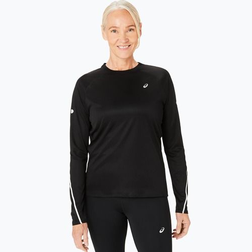 Longsleeve do biegania damski ASICS Road Lite-Show performance black