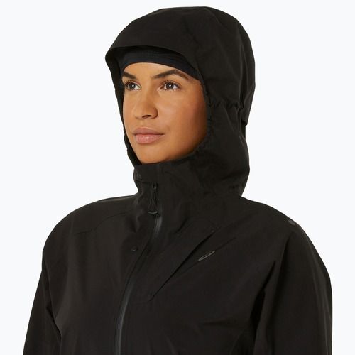 Kurtka do biegania damska ASICS Metarun Waterproof performance black