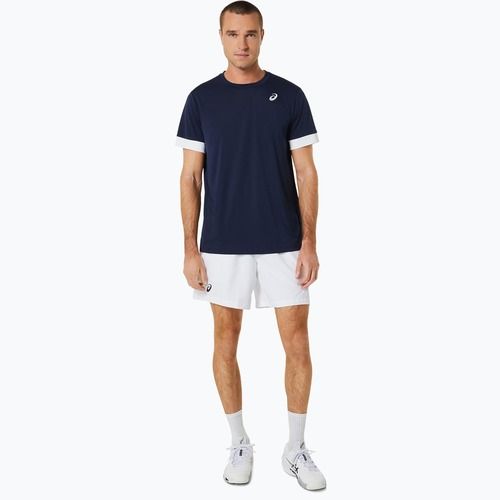 Koszulka tenisowa męska ASICS Court SS Top midnight/brilliant white