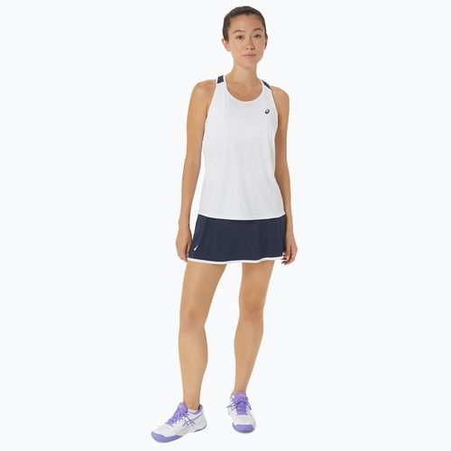 Koszulka tenisowa damska ASICS Court Tank brilliant white/midnight