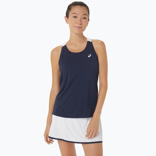 Koszulka tenisowa damska ASICS Court Tank midnight/brilliant white