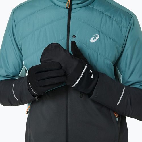 Rękawiczki męskie do biegania ASICS Wind-Block Running performance black