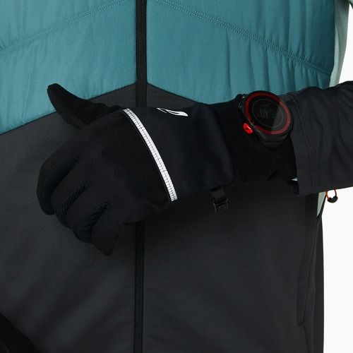 Rękawiczki męskie do biegania ASICS Wind-Block Running performance black