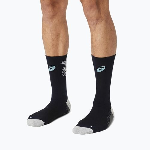 Skarpety ASICS Performance Run Crew midnight/bright cyan