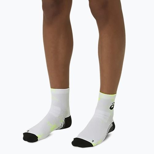 Skarpety ASICS Performance Run Quarter safety yellow