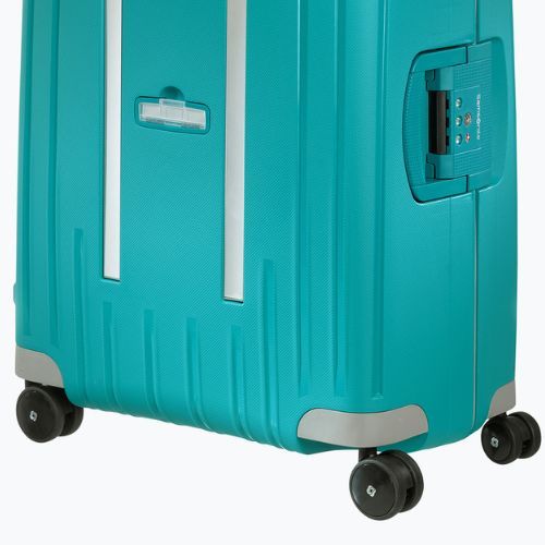 Walizka podróżna Samsonite S'cure Spinner 79 l aqua blue