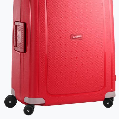 Walizka podróżna Samsonite S'cure Spinner 79 l crimson red